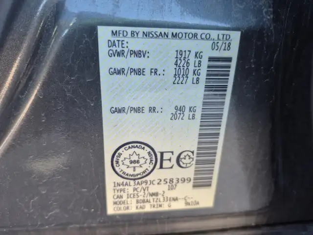 2018 Nissan Altima - Photo 17