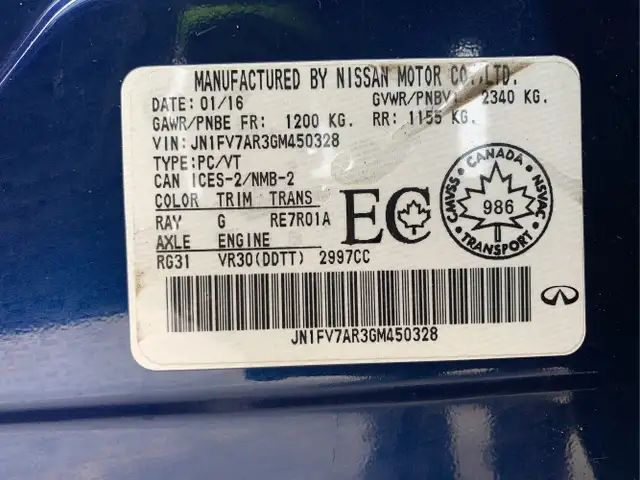 2016 INFINITI Q50 - Photo 20