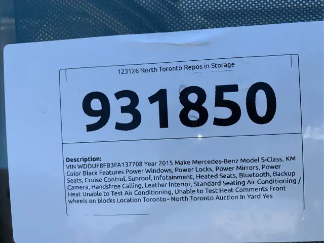 2015 Mercedes-Benz S-Class - Photo 24