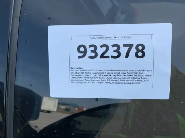 2019 Honda Accord Hybrid - Photo 23