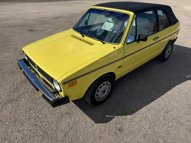 1981 Volkswagen Rabbit Convertible