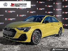 2025 Audi S3 Sedan Technik | HEATED SEATS | SUNROOF | NAVI