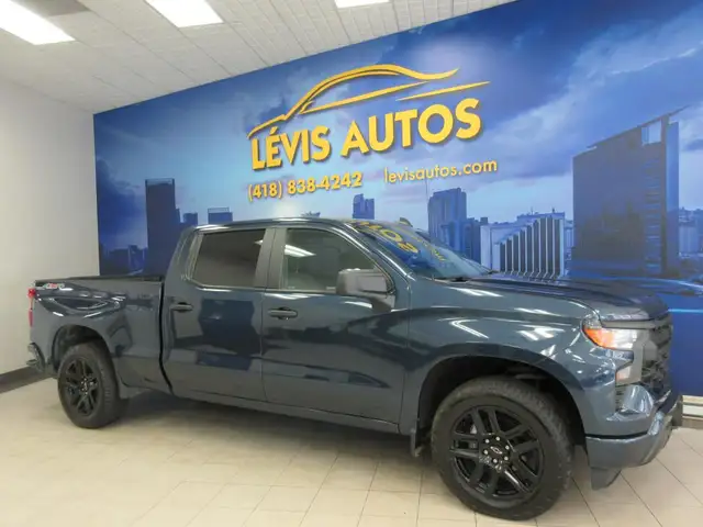 CHEVROLET SILVERADO 1500 2023 CUSTOM CREW-CAB 4X4 2.7L 86500 KM - Photo 2