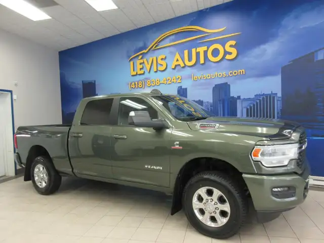 RAM 2500 2022 BIG-HORN CREW-CAB BOITE 6'4' CUMMINS TURBO DIESEL - Photo 2