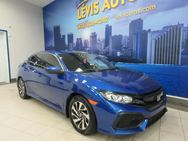 HONDA CIVIC 2017 LX HATCHBACK AUTOMATIQUE BANC CHAUFFANT CAMERA - Photo 2