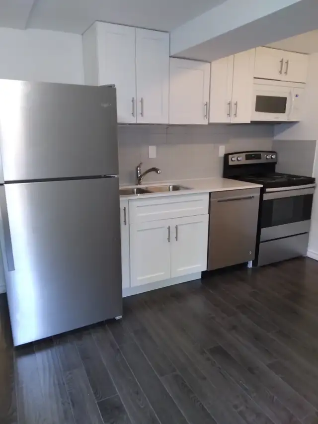 RENOVATED 1BDR - KEELE & EGLINTON -LAUNDRY, DISHWASHER, BACKYARD