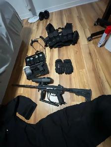 kit de Paintball en très bonne état tippmann a5 et Walter