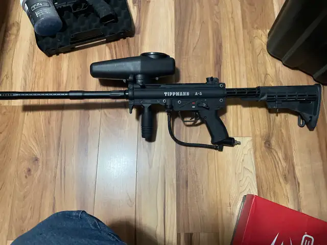 kit de Paintball en très bonne état tippmann a5 et Walter - Photo 5