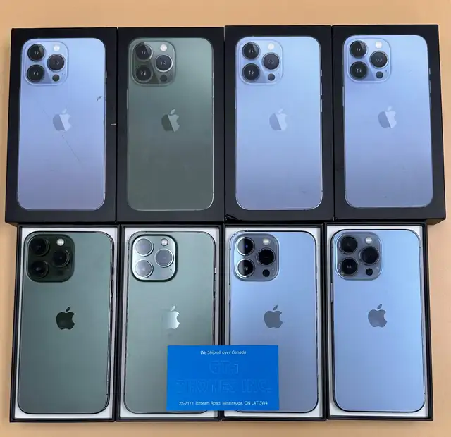 iPhone 13 MINI,13,13 PRO, 13 PRO MAX-128GB/256GB/512GB