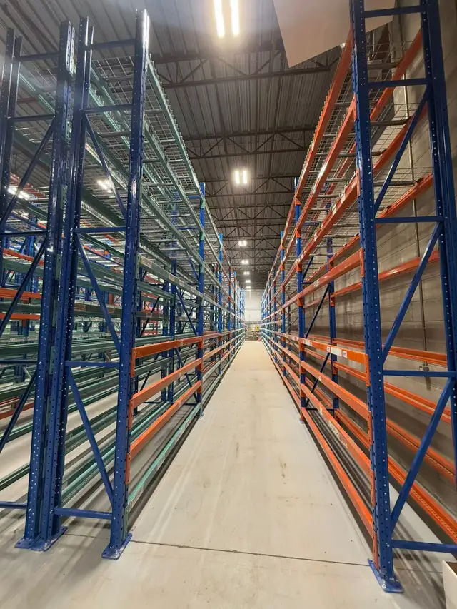 NEW and USED 24 inch Deep Pallet Racking REDIRACK Storage Rack - Photo 2