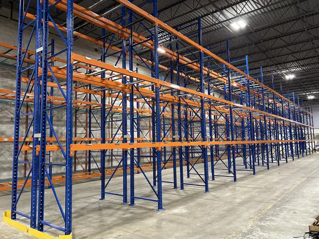 20' x 42' HD 13ga redirack end frames Uprights pallet racking - Photo 2