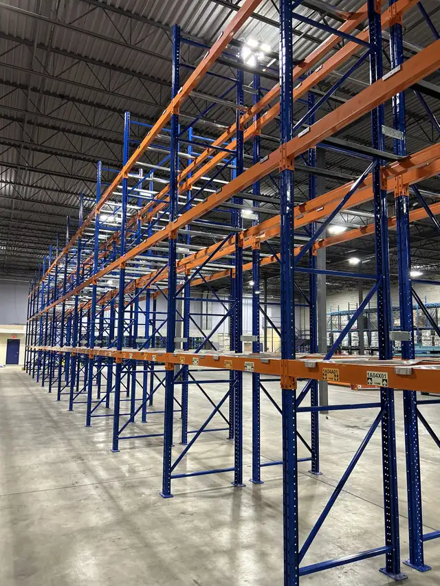 20' x 42' HD 13ga redirack end frames Uprights pallet racking - Photo 5