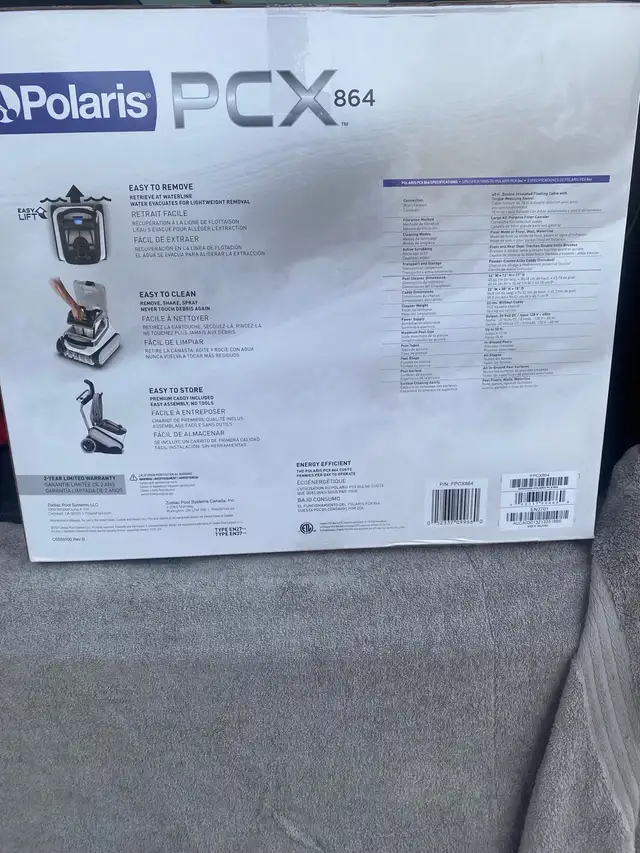 POLARIS ROBOTIC POOL CLEANER. MODEL #PCX864. NEW IN THE BOX - Photo 5