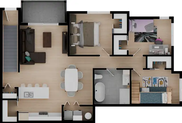 ✨ Logements neufs 5 ½ haut de gamme à louer à partir de 1595$ ✨ - Photo 5