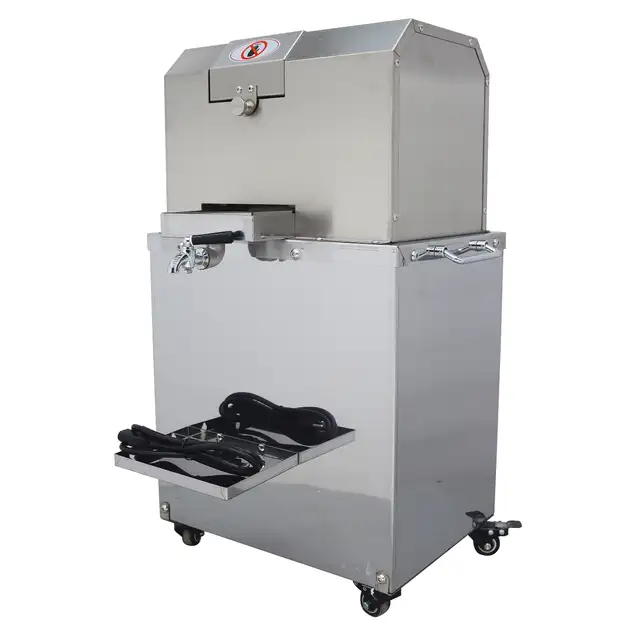 110V 4 Rollers Electric Sugarcane Juicer Machine Drink 134038 - Photo 6