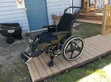 Power Plus Mobility Wheel Chair Private Sale Model # S T P 46605 - Photo 2