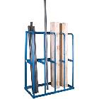 USED Vertical Pipe Bar Lumber Railing Storage Rack