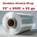 Wholesale Machine Stretch Wrap Pallet Wrap 20' x 6500' , 65 GA