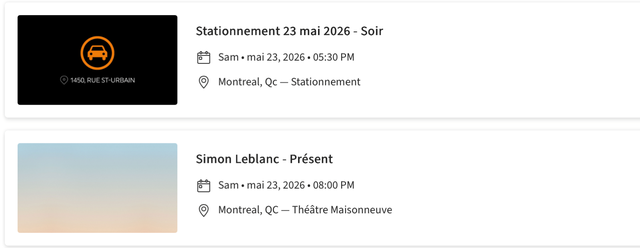 Billet Simon Leblanc