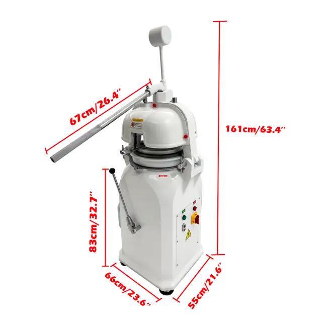 110V 26 Blocks Commercial Dough Divider and Rounder 056743 - Photo 2