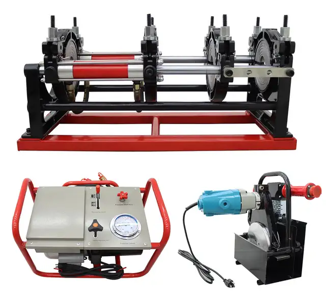 2.48'-6.30' Four Rings Pipe Butt Fusion Welding Machine 145010