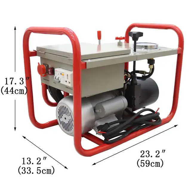 2.48'-6.30' Four Rings Pipe Butt Fusion Welding Machine 145010 - Photo 5