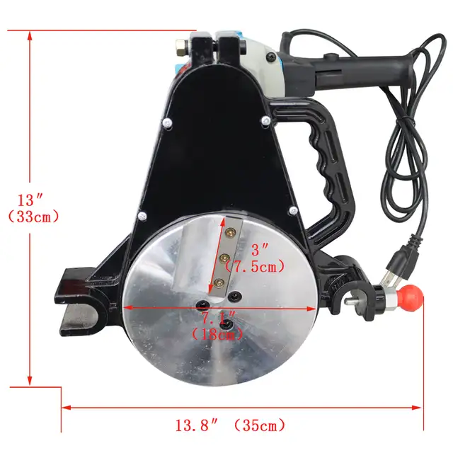2.48'-6.30' Four Rings Pipe Butt Fusion Welding Machine 145010 - Photo 8