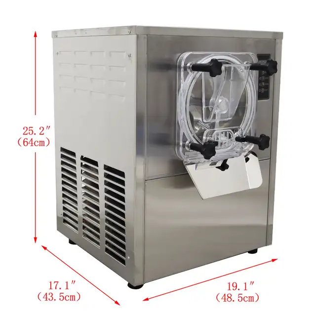 Stainless Steel Hard Serve Ice Cream Machine 25-30L/H 210552 - Photo 9