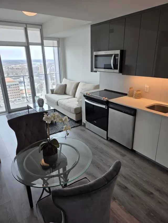 Fully Furnished One Bedroom Apartment in Downtown Kitchener - Photo 6