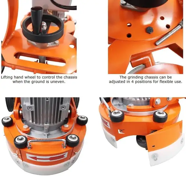 Foldable Arm Concrete Floor Grinding and Trimming Machine 238007 - Photo 8