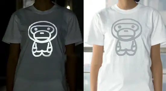 1 yard Reflective T-shirt Light Heat Press Vinyl Film 002335 - Photo 4