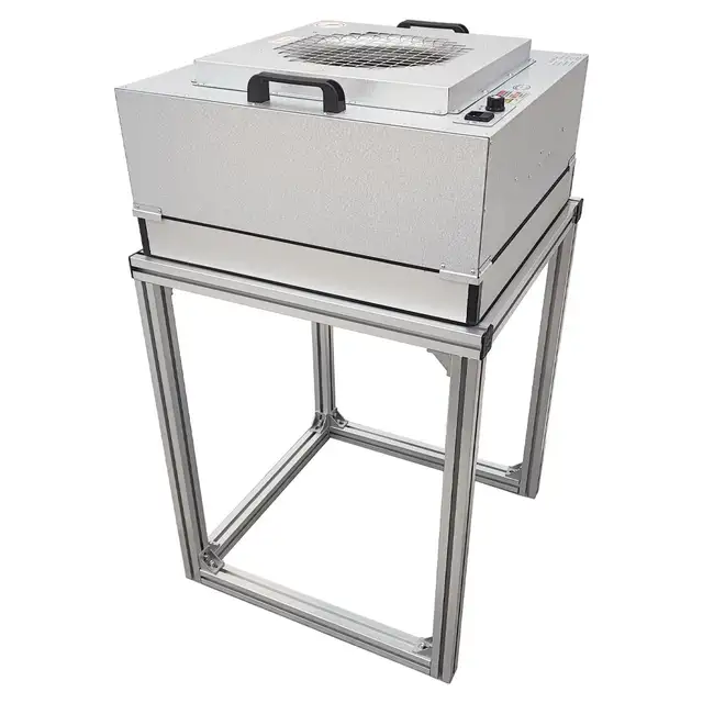 110V HEPA Filter Air Flow Hood Dust Free Room Workshop 020232 - Photo 8