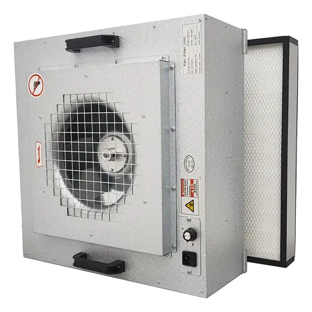 110V HEPA Filter Air Flow Hood Dust Free Room Workshop 020232 - Photo 10