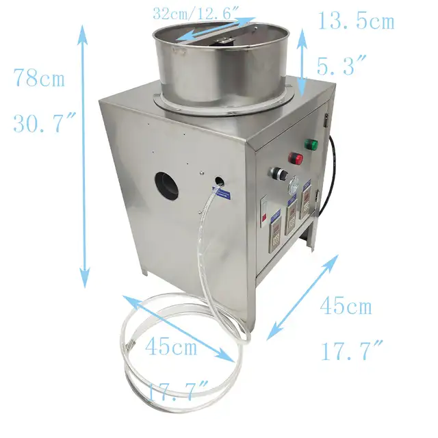 Pneumatic garlic peeling machine 110V 022737 - Photo 10