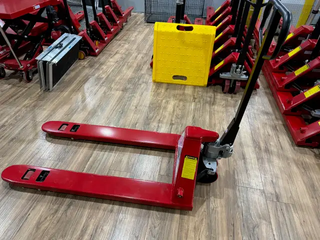 Manual and Electric Pallet Jacks Pump Trucks Warehouse Tools - Photo 2