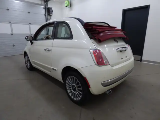 2013 FIAT 500C LOUNGE CONVERTIBLE, AUTO, CUIR, TOUT ÉQUIPÉ!! - Photo 2