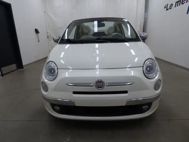 2013 FIAT 500C LOUNGE CONVERTIBLE, AUTO, CUIR, TOUT ÉQUIPÉ!! - Photo 3