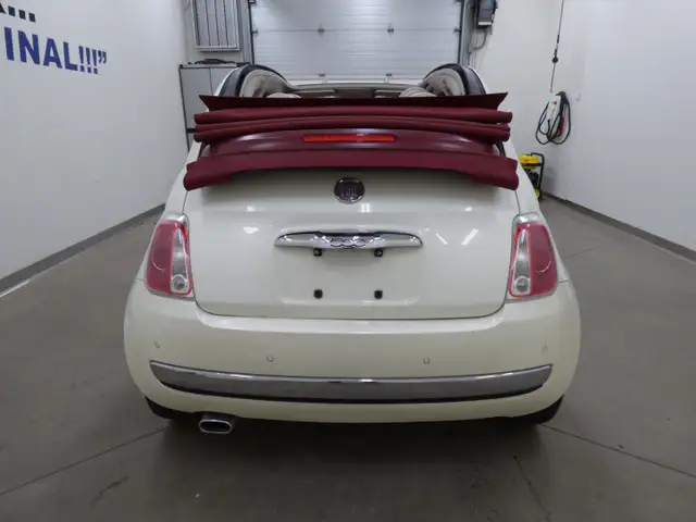 2013 FIAT 500C LOUNGE CONVERTIBLE, AUTO, CUIR, TOUT ÉQUIPÉ!! - Photo 4