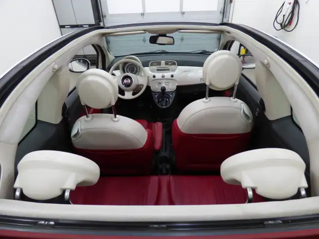 2013 FIAT 500C LOUNGE CONVERTIBLE, AUTO, CUIR, TOUT ÉQUIPÉ!! - Photo 10