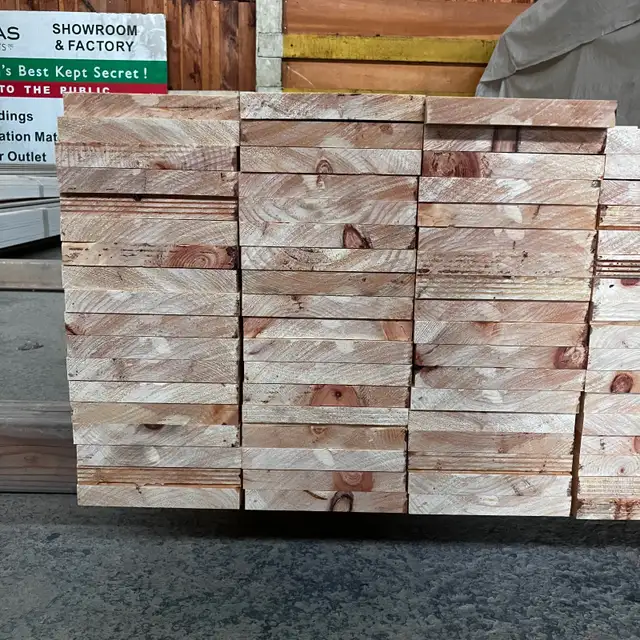 1x6 Finger-Joint Knotty Pine Boards– LUMBER SELL OFF