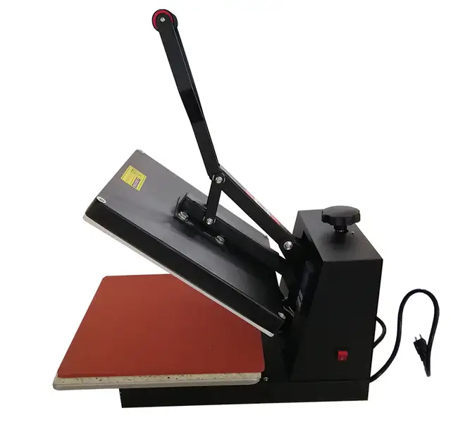 110V Manual 1515in Heat Press Machine Sublimation Vinyl 110455 - Photo 5