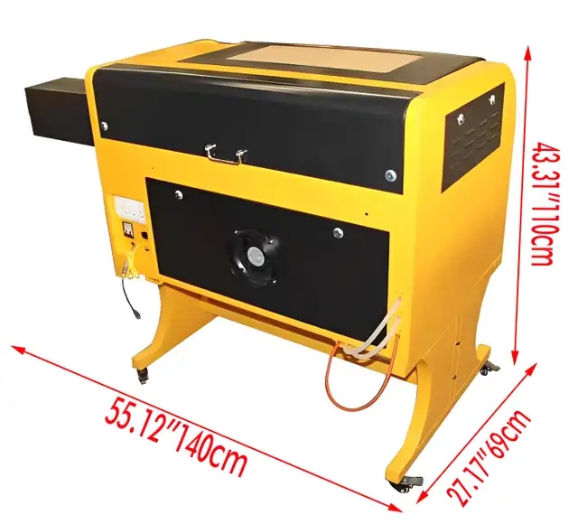 110V 60W 4060 CO2 USB Laser Engraver Machine 130163 - Photo 2