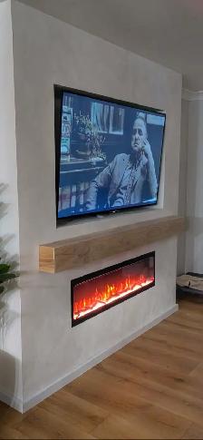 stone fireplace accent wall - Photo 3