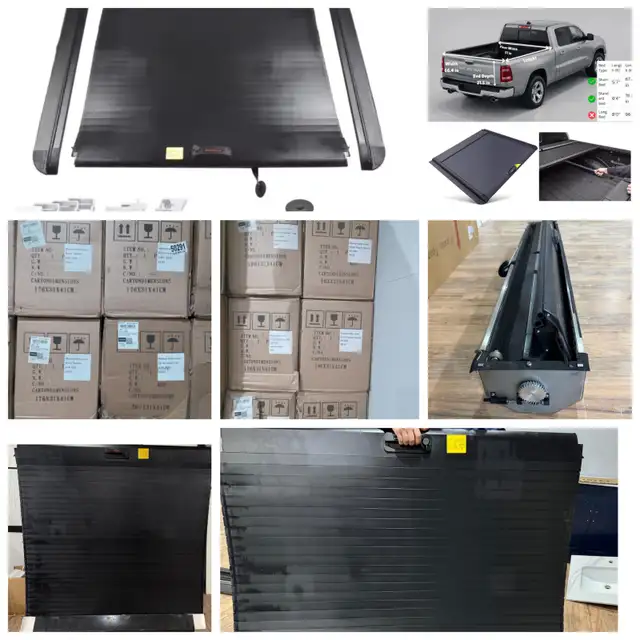 Manual Retractable Hard Roll Tonneau Covers for Pick Up Trucks - Photo 3