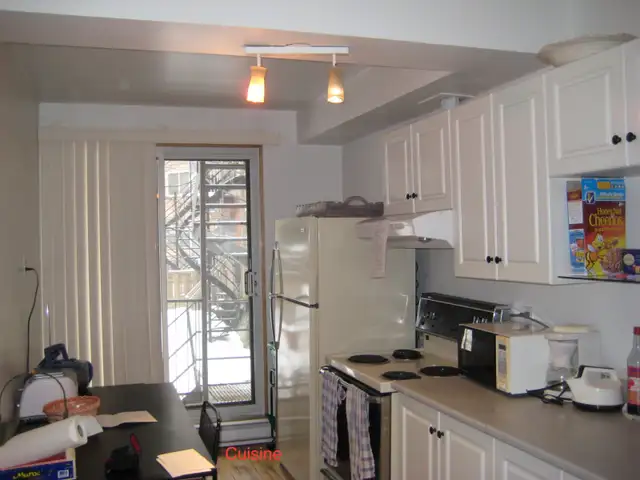 N.D.G. NDG, 3-1/2 totalement renove, condo style 800pc. Juillet - Photo 4