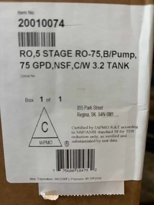 Brand New Reverse Osmosis System - Photo 4