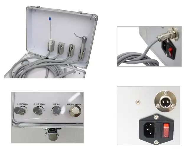 Portable Dental Unit Suction System with Tie Rods 212034 - Photo 7