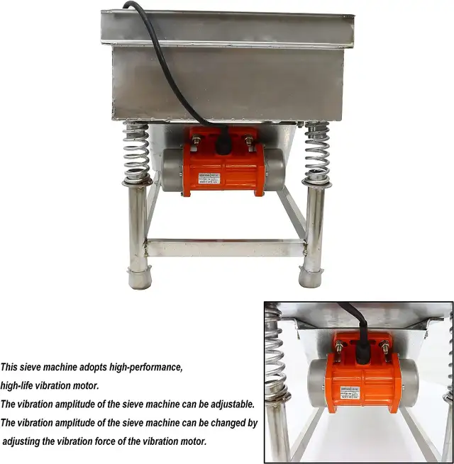 5mm Linear Vibrating Screen Sifter Machine 230196 - Photo 2