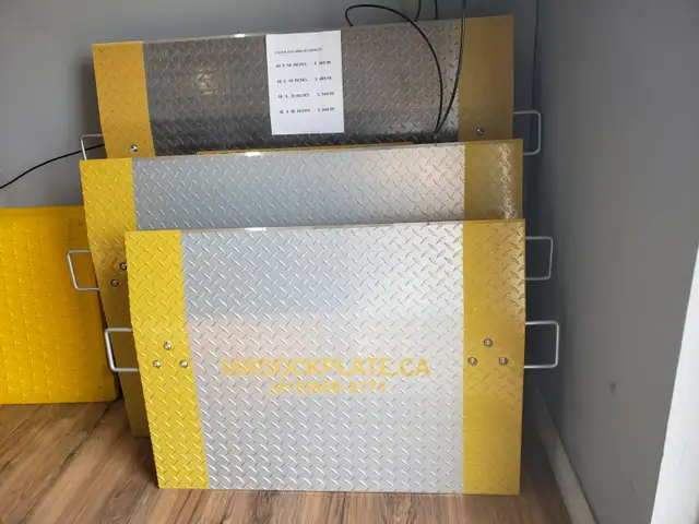 dockplate, dockboards, loading ramps, steel, aluminum, 1 yr warr - Photo 2