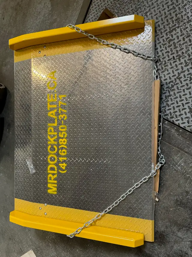 dockplate, dockboards, loading ramps, steel, aluminum, 1 yr warr - Photo 4
